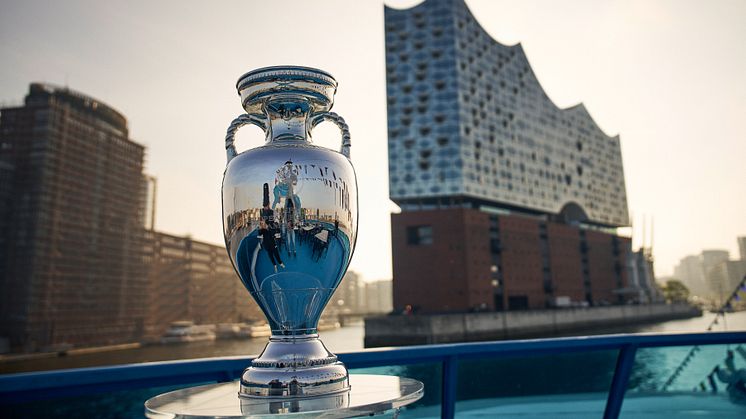 UEFA Trophy Tour Hamburg, Elbphilamonie © Hamburg Marketing, Christian Brandes