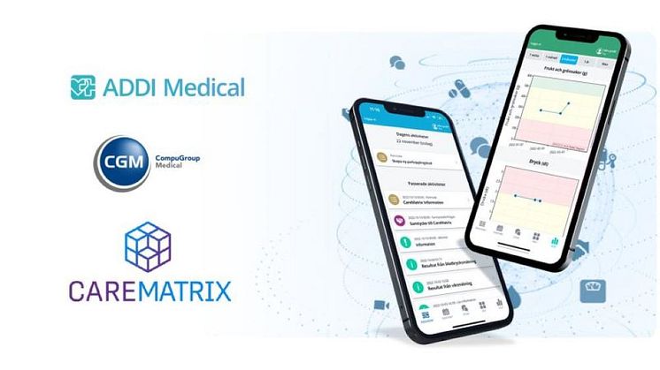 ADDI Medical och CompuGroup Medical har blivit utvalda som leverantörer i den europeiska H2020 Pre-commercial Procurement (PCP)-projektet ”CAREMATRIX”