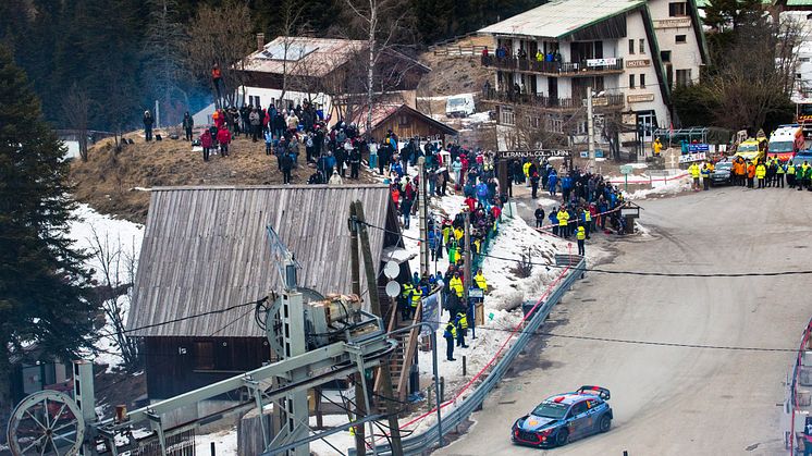 Stark avslutning för Hyundai Motorsport i ett händelserikt Rallye Monte-Carlo