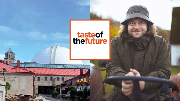 Magnus Nilsson inledningstalar på Taste of the future 13 november. 