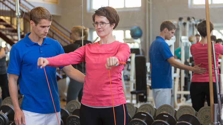 För de flesta med ont i ryggen hjälper fysioterapi, även kallat sjukgymnastik. Foto: Emma Busk Winquist/LiU