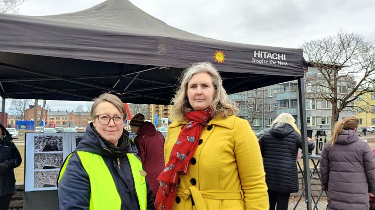 Louise Thyberg och Monika Bubholz