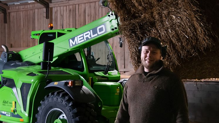 Merlo TF65.9 är gårdens viktigaste maskin