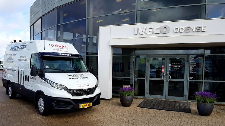 Helt ny IVECO Daily stempler ind hos sjællandsk servicevirksomhed