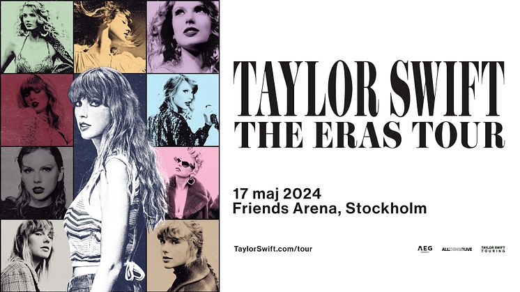 Taylor Swift | The Eras Tour till Sverige – datum för Storbritannien och Europa annonseras