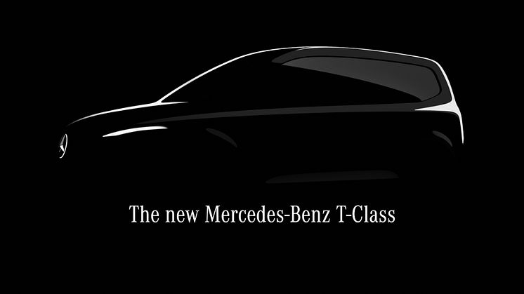 ​Nu aviserar Mercedes-Benz en helt ny modellserie: T-Klass – en urban minivan för de som vill ha gott om plats på liten yta. T-Klass lanseras första halvåret 2022.