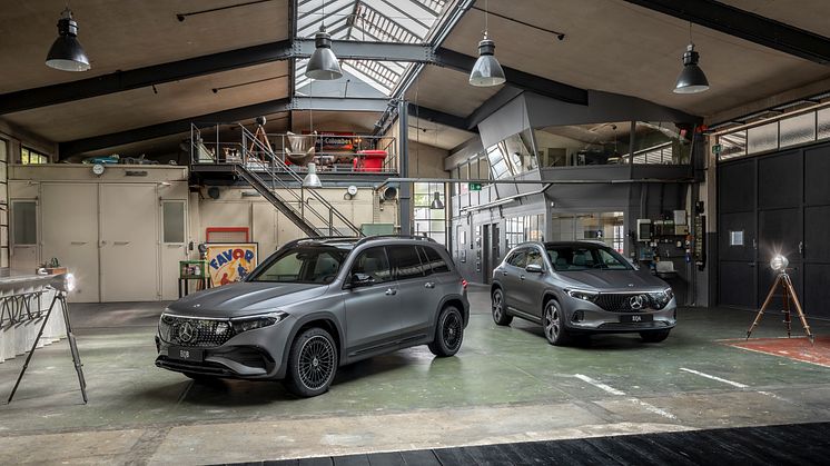 Mercedes-Benz kompakta eldrivna suvar EQA och EQB får en rejäl uppdatering.
