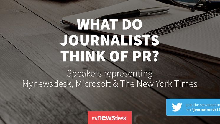 Hva tenker journalister om PR?