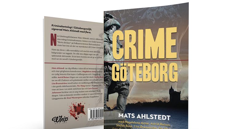 Kriminalantologi i Göteborgsmiljö signerad Mats Ahlstedt