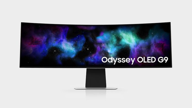 Samsung udvider Odyssey Gaming Monitor produktsortimentet med nye OLED-modeller på CES 2024 