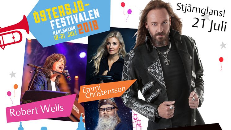 Joacim Cans kommer till Östersjöfestivalen och sprider Stjärnglans