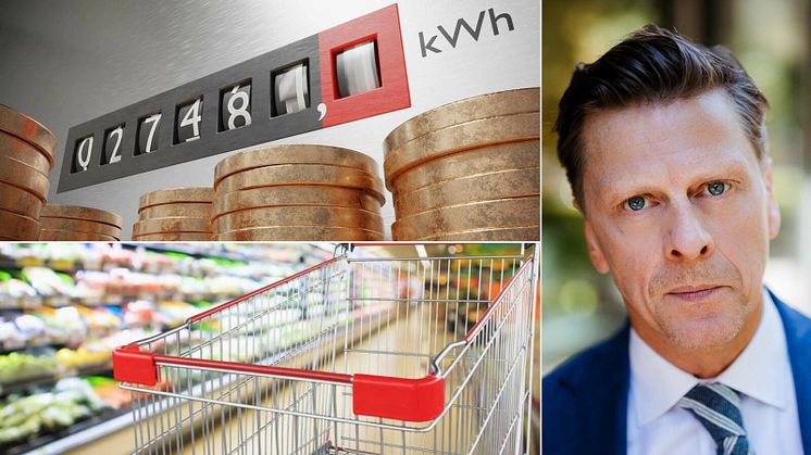 Carl Eckerdal, chefekonom på Livsmedelsföretagen, varnar för en svår vinter för både producenter och konsumenter