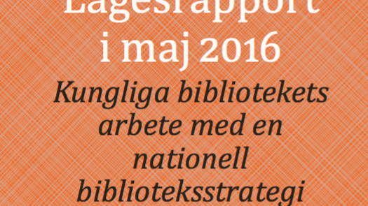 ​Första rapporten från sekretariatet för nationell biblioteksstrategi