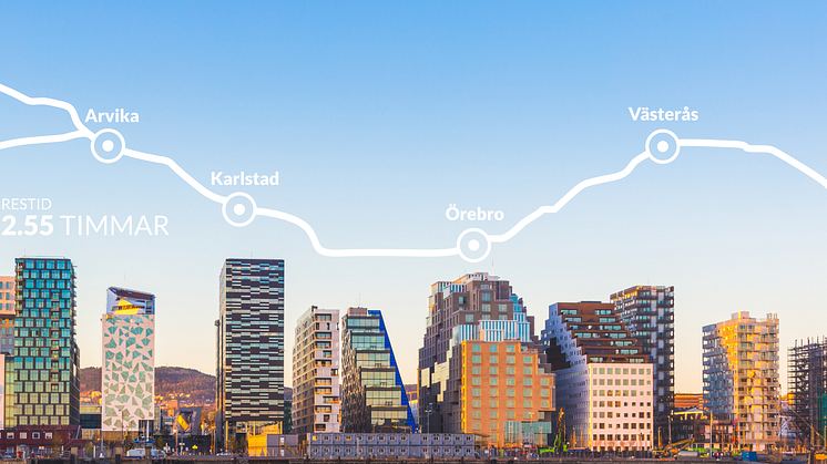 Webbinarium | Ökad tillgänglighet i stråket mellan Oslo och Stockholm