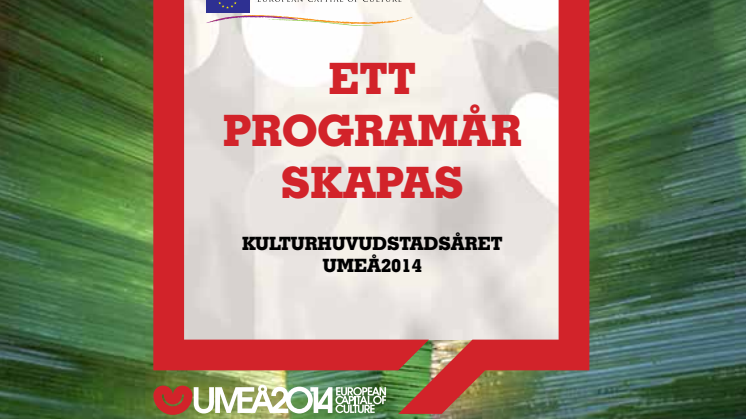 Umeå2014 programbok