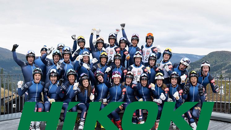 HiKOKI blir ny partner till Ski Team Sweden Alpine