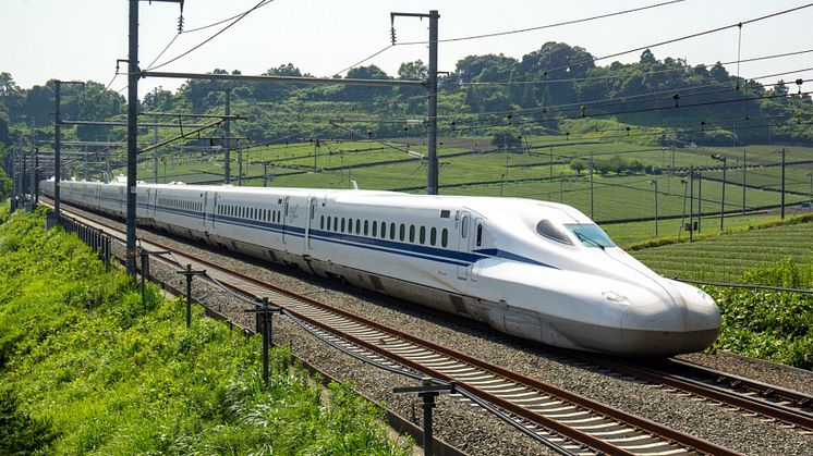 N700S Shinkansen bullet train operated by the Central Japan Railway Company has won a Good Design Award