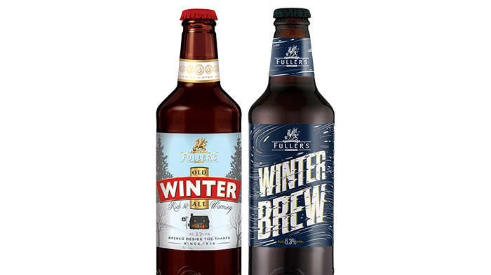 Fuller's Old Winter Ale och nyheten Fuller's Winter Brew