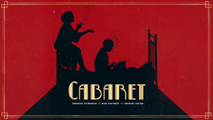 Cabaret har premiär 23 september 2023 på Magasinet i Falun