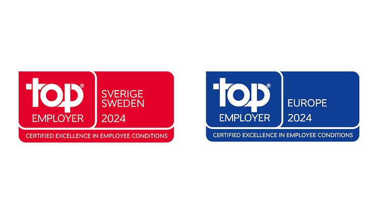 Bevego har återigen, för sjätte året i rad, certifierats som Top Employer Europe & Top Employer Sweden av Top Employers Institute!
