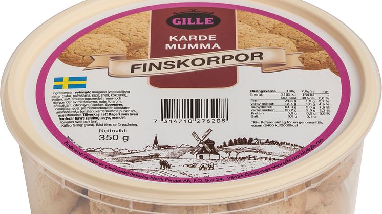 Gille Finskorpor Kardemumma 