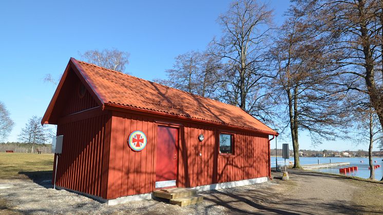 Invigning av RS Strängnäs med räddningsbåt och stationshus