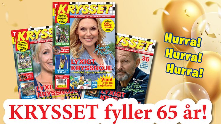 Tankesports äldsta tidning fyller 65!