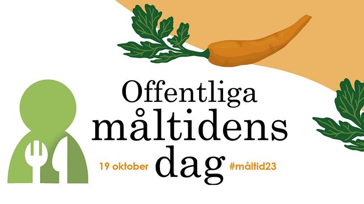 Pressinbjudan: Vi firar Offentliga måltidens dag torsdagen den 19 oktober