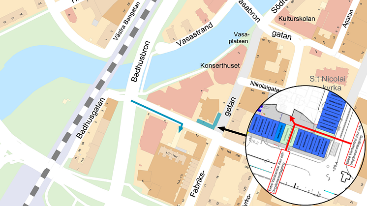 Här kan du åka in till Behrns garage och gå in till Jourvårdcentralen/Ungdomsmottagningen.