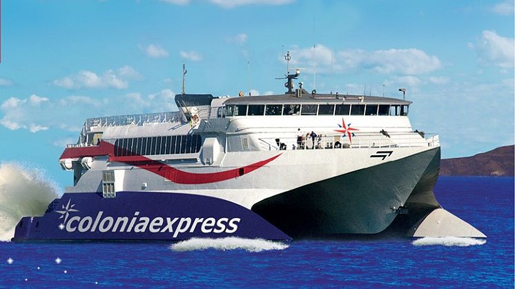 Colonia Express är Hogias första kund på den sydamerikanska marknaden. 