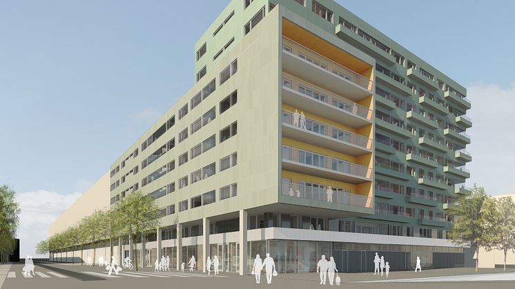 MKB först ut i nya Hyllie – bolaget investerar drygt 200 miljoner i nya klimatsmarta bostäder 