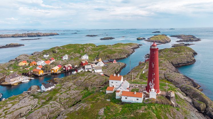 Der Utvær Leuchtturm ist der westlichste Leuchtturm Norwegens. Foto: Lilian Herland