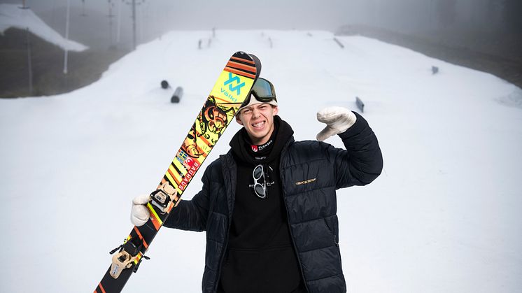 Axel Burmansson, Sälens IF. Foto: Daniel Bernstål. 