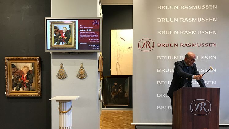 Jesper Bruun Rasmussen sælger "Shurka" for 1,8 mio. kr.