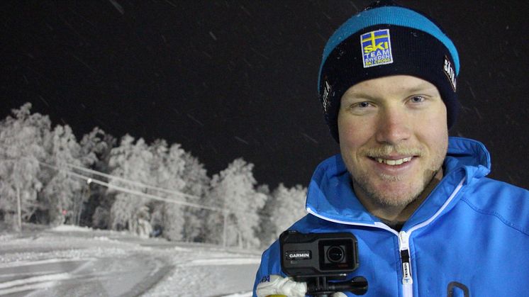 Garmin® skriver sponsoravtal med Ski Cross-åkaren Victor Öhling-Norberg