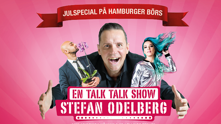 Förra årets stora succé  ”En Talk Talk Show” kommer tillbaka till Hamburger Börs i Stockholm i höst!