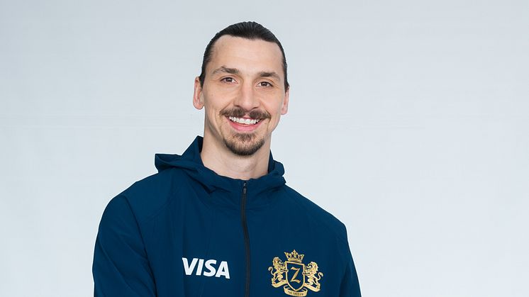 Zlatan Ibrahimović startet Zusammenarbeit mit Visa  vor der FIFA Fussball-Weltmeisterschaft 2018 Russland™