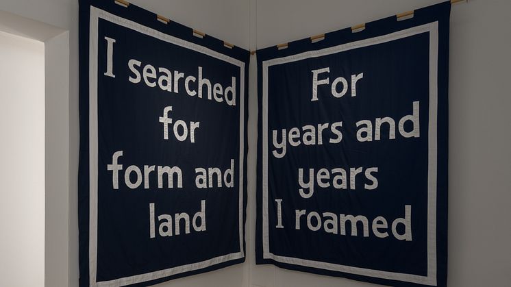 Jeremy Deller, I searched for form and land, 2013. For years and years I roamed, 2013