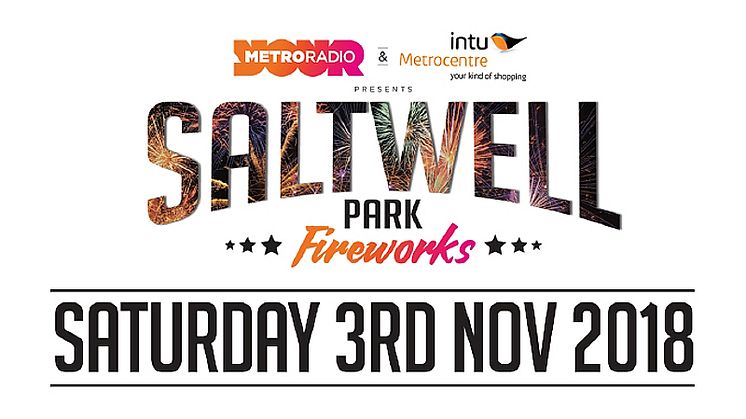 Saltwell Park Fireworks – Saturday 3 November