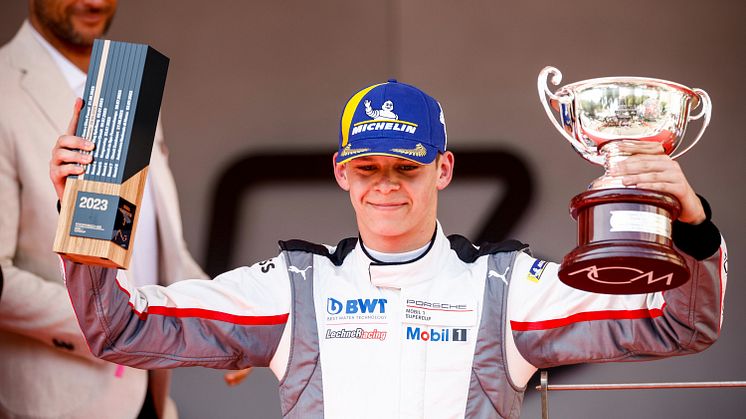 Bastian Buus sikrede Porsche Supercup-podie i Monaco