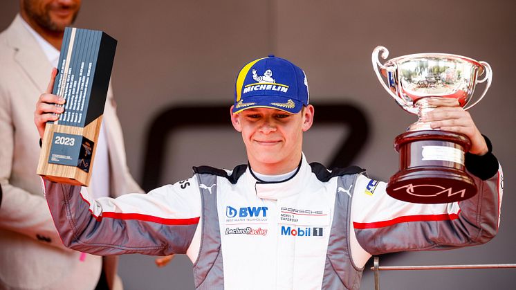 Bastian Buus sikrede Porsche Supercup-podie i Monaco