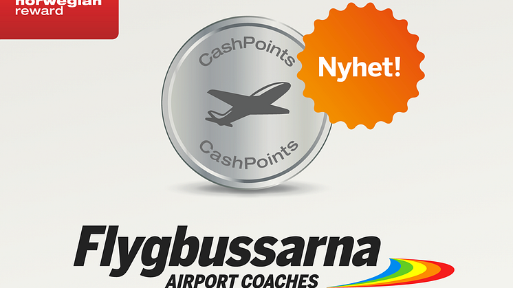 Flygbussbiljetter ger poäng hos Norwegian