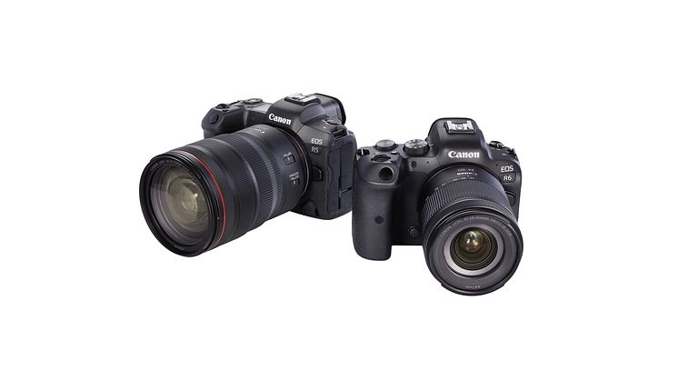 Canon EOS R5 and EOS R6