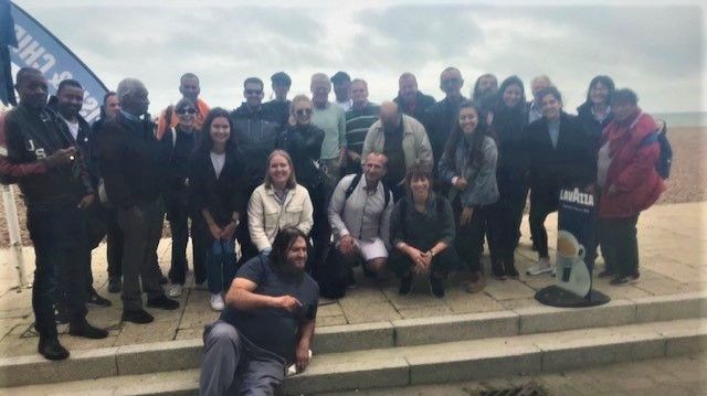 Friday Club members and volunteers enjoy a trip to Brighton thanks to Thameslink - more images available to download below