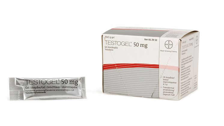 Testogel – receptbelagd behandling av testosteronbrist