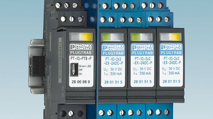 Intelligent surge protection for intrinsically safe applications