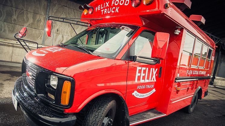 Dags för sommarturné med Felix Food Truck!