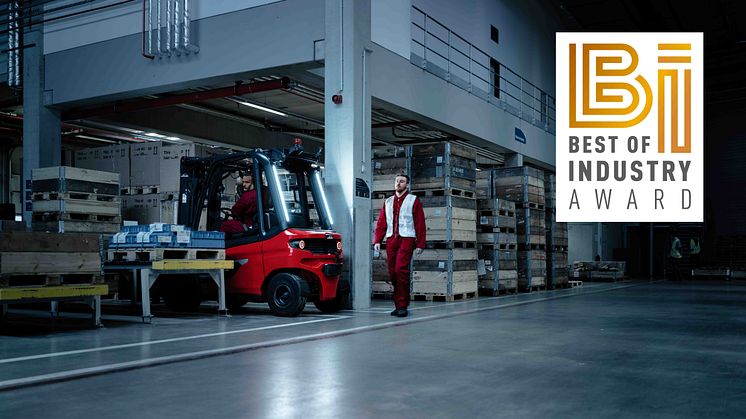 Assistanssystemet Linde Motion Detection vinner Best of Industry Award 2022.