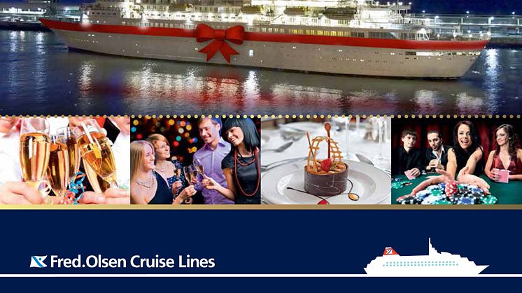 Celebrate your Christmas party aboard Fred. Olsen Cruise Lines’ Black Watch in Tilbury, London this year! 