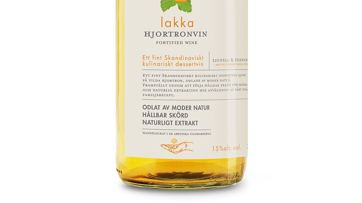 Lakka Hjortronvin får ny flaska
